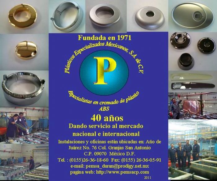 Cromado de plástico